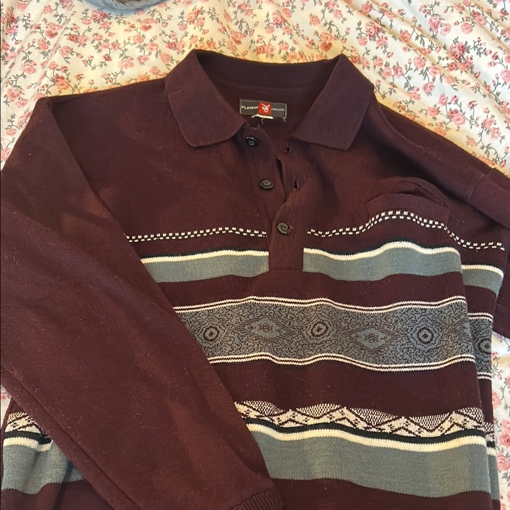 Playboy Vintage Striped Unisex Shirt